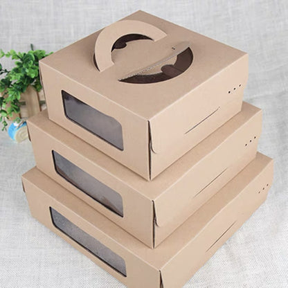 Pekanbaru Cake Box / Kotak Kue Kraft Karton Gagang