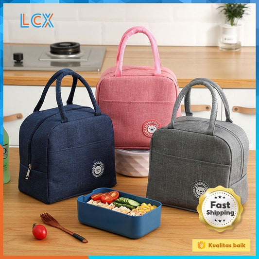 Pekanbaru Tas Bekal Makanan Makan Anti Air Makanan Bento Elegan Aluminium Foil Lunch Bag Anti Basah