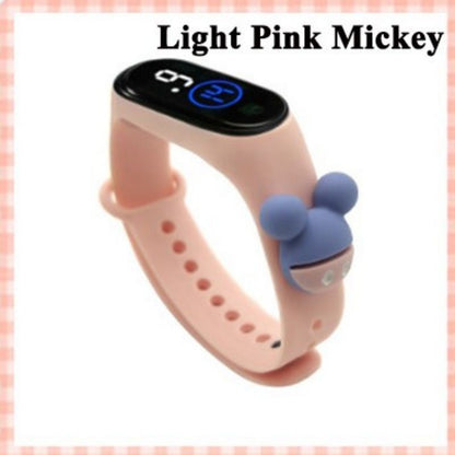 Pekanbaru Jam Tangan Anak Karakter Led Motif Kartun Gelang Anak Perempuan Laki Laki