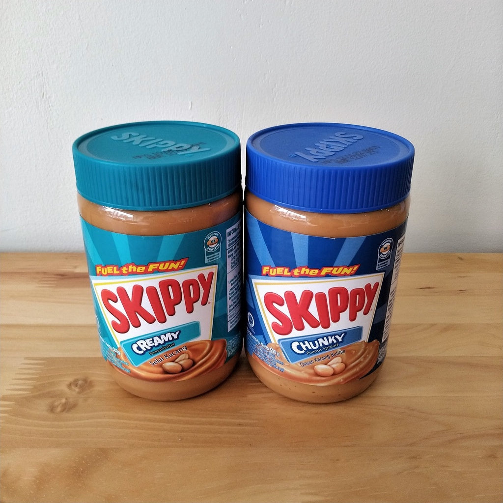 Pekanbaru Skippy Peanut Butter Chunky Creamy / Selai Kacang 500Gr