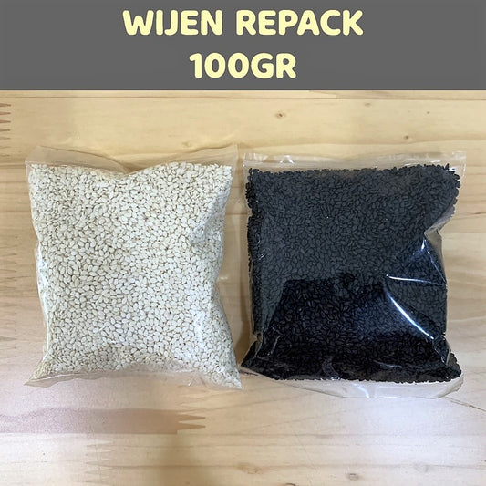 Pekanbaru Sesame Seeds / Biji Wijen Hitam Putih Repack 100Gr