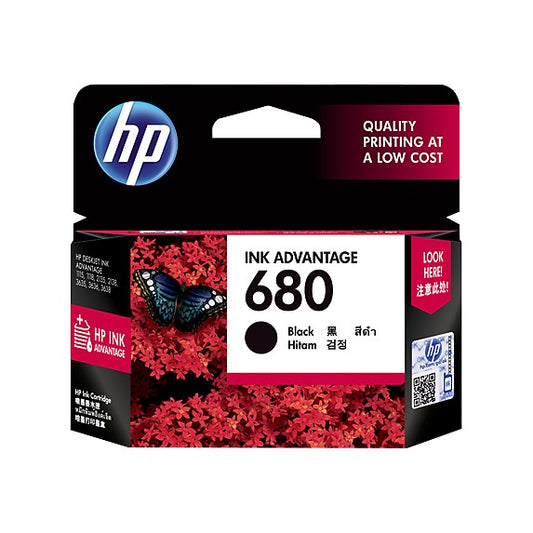 Pekanbaru Hp 680 Black Original Ink Advantage Cartridge