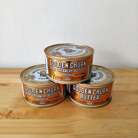 Pekanbaru Golden Churn Butter / Mentega Golden Churn 340G