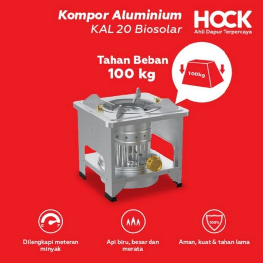 Pekanbaru Kompor Aluminium Bio Solar Hock 20 Sumbu