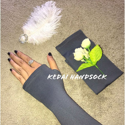 Pekanbaru Manset Jempol / Manset Tangan Wanita / Handsock Lembut