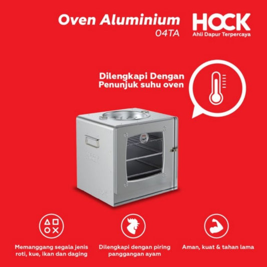 Pekanbaru Oven Aluminium Hock No 4 Tempat Arang/Oven Tangkring Hock No 4 Tempat Arang