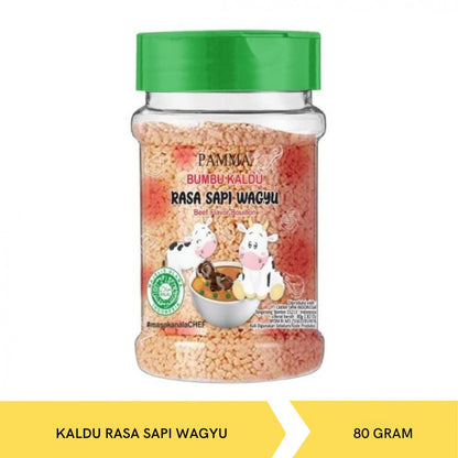 Pamma Bumbu Masak Kaldu Jamur / Ayam / Sapi / Beef / Chicken / Mushroom Stock / Sambal & Keju Tabur