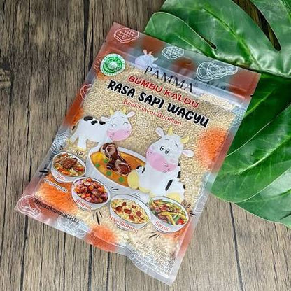 Pamma Bumbu Masak Kaldu Jamur / Ayam / Sapi / Beef / Chicken / Mushroom Stock / Sambal & Keju Tabur