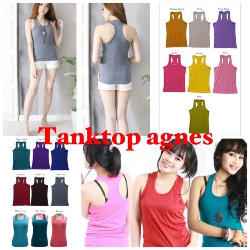 Pekanbaru Tangtop Agnes-Tank Top Agnes Wanita