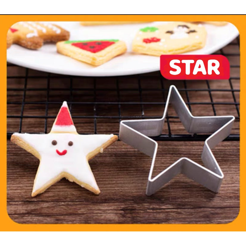 Pekanbaru Cookies Cutter Aluminium / Cetakan Cookies Kue Aluminium