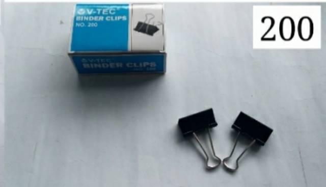 Pekanbaru Binder Clip/Penjepit Kertas V-Tec