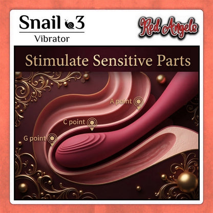 Pekalongan Red Angels Vibrator Snail 3 Charge