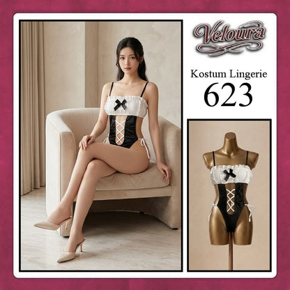 Pekalongan Veloura Sexy Lingerie Pakaian Cosplay Kostum Tema - 623