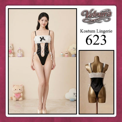 Pekalongan Veloura Sexy Lingerie Pakaian Cosplay Kostum Tema - 623