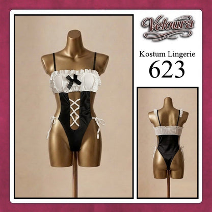 Pekalongan Veloura Sexy Lingerie Pakaian Cosplay Kostum Tema - 623