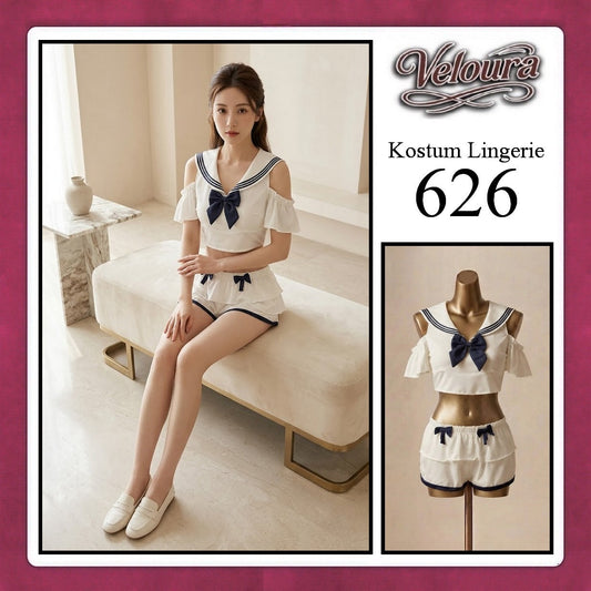 Pekalongan Veloura Sexy Lingerie Pakaian Cosplay Kostum Tema - 626