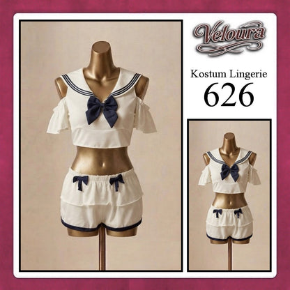 Pekalongan Veloura Sexy Lingerie Pakaian Cosplay Kostum Tema - 626