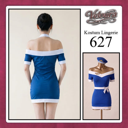 Pekalongan Veloura Sexy Lingerie Pakaian Cosplay Kostum Tema - 627