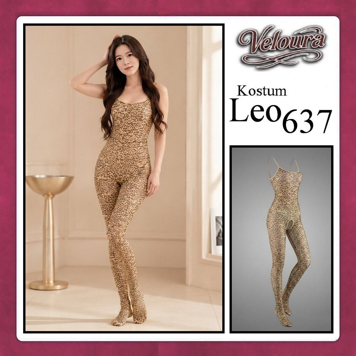 Pekalongan Veloura Pakaian Sexy Lingerie Wanita dan Cosplay Seksi - 637