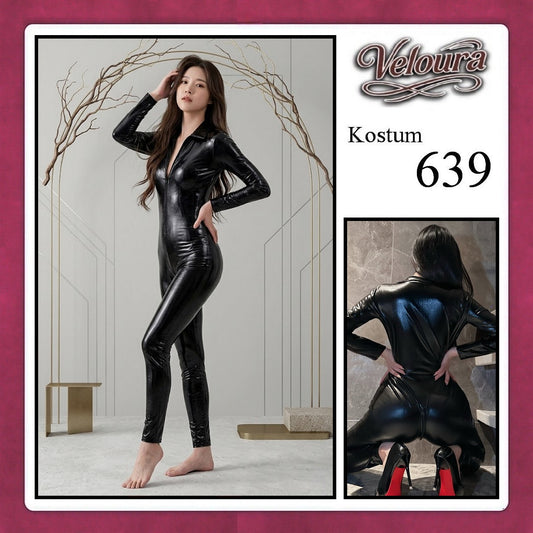 Pekalongan Veloura Pakaian Wanita Jumpsuit Hitam Black - 639