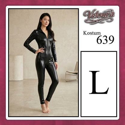 Pekalongan Veloura Pakaian Wanita Jumpsuit Hitam Black - 639