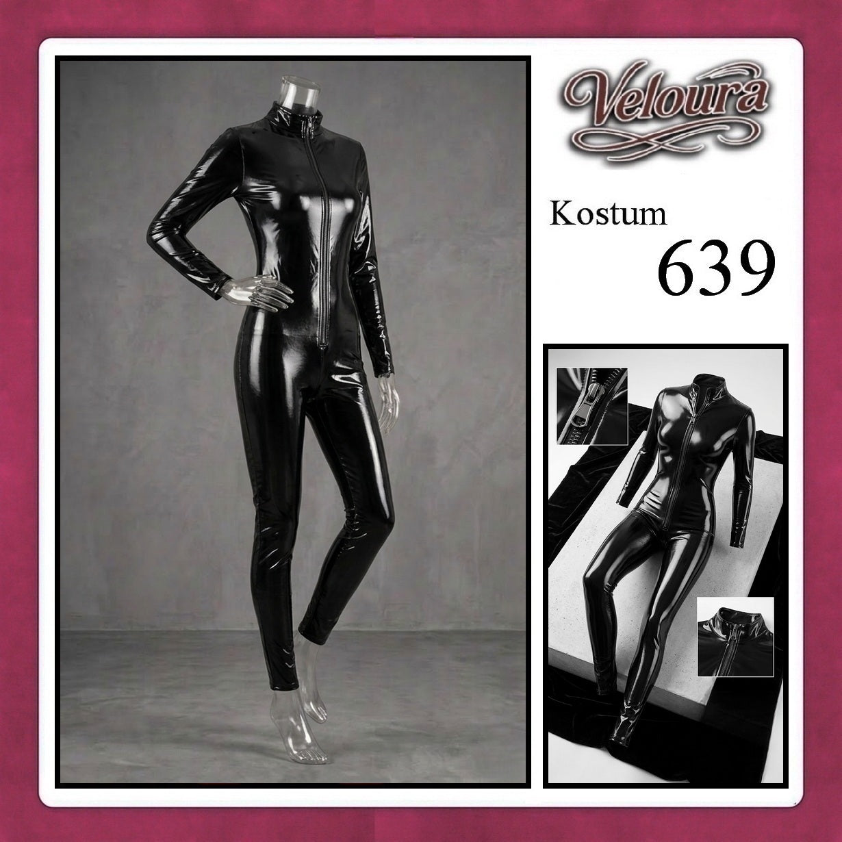 Pekalongan Veloura Pakaian Wanita Jumpsuit Hitam Black - 639