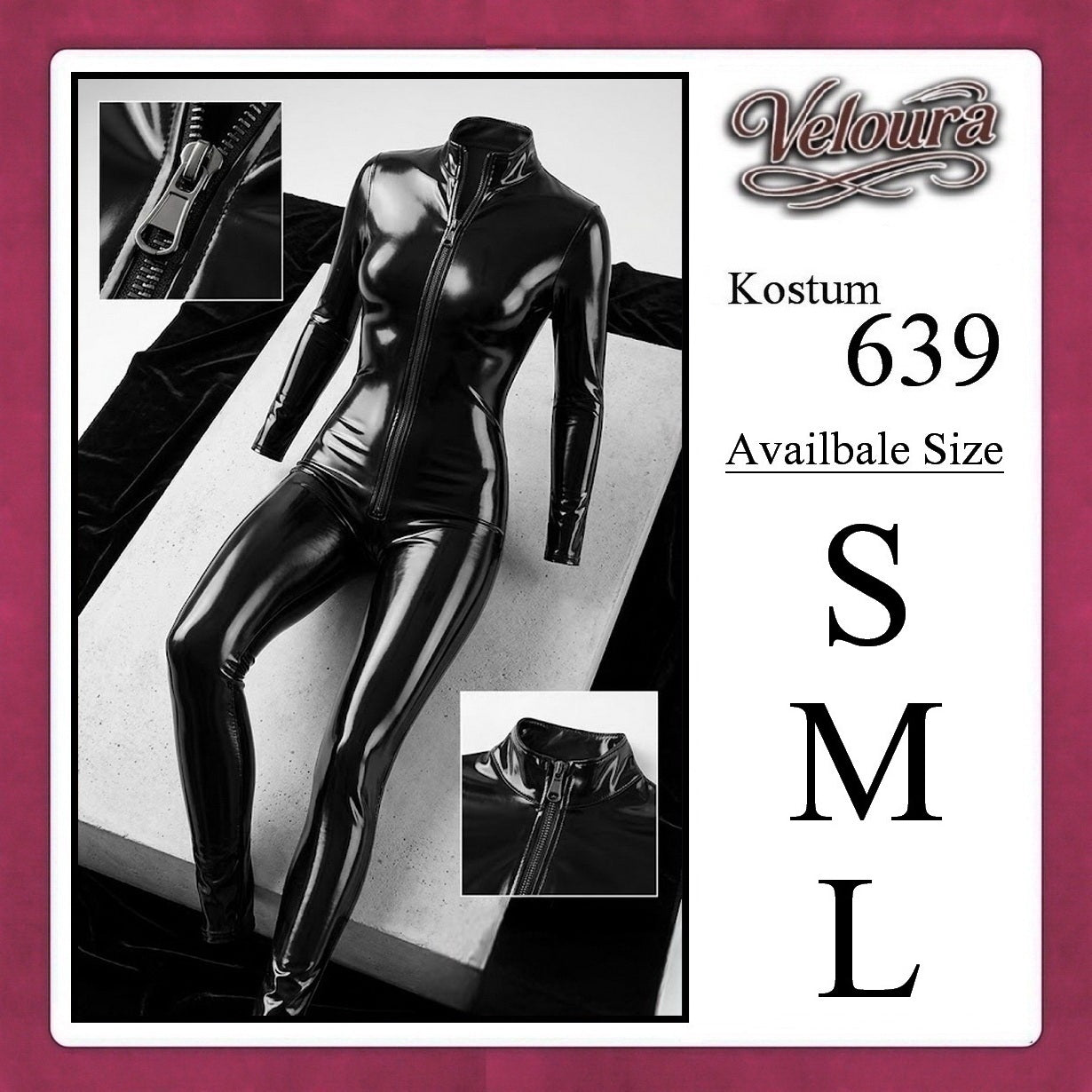 Pekalongan Veloura Pakaian Wanita Jumpsuit Hitam Black - 639