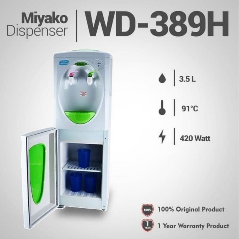 Pekanbaru Dispenser Miyako Wd 389 Hc / Wd-389Hc