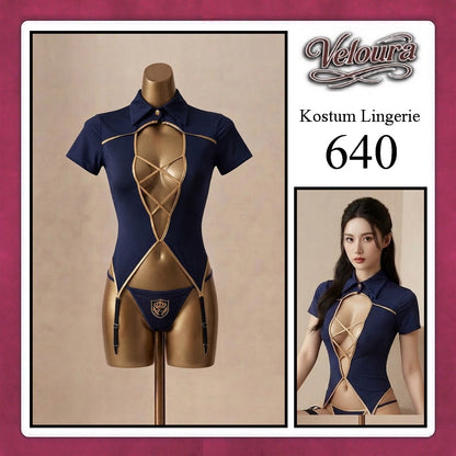 Pekalongan Veloura Sexy Lingerie Pakaian Cosplay Kostum Tema - 640