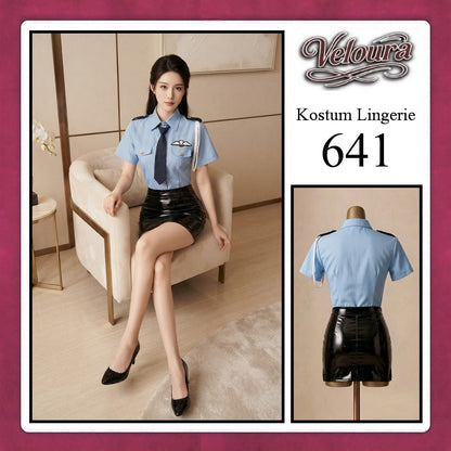 Pekalongan Veloura Sexy Lingerie Pakaian Cosplay Kostum Tema - 641