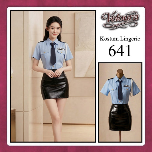 Pekalongan Veloura Sexy Lingerie Pakaian Cosplay Kostum Tema - 641
