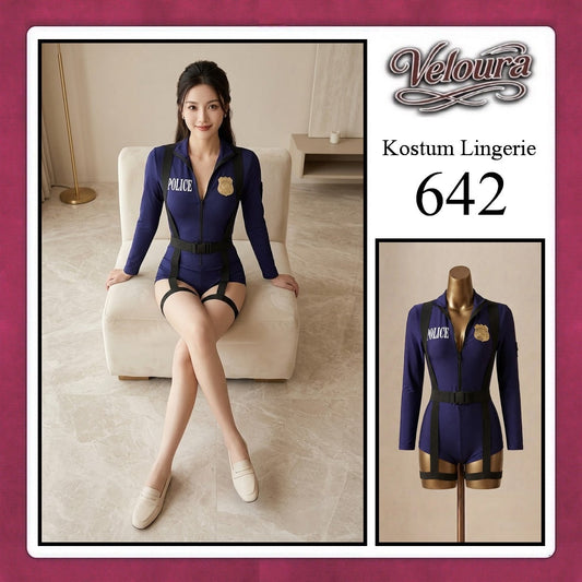 Pekalongan Veloura Sexy Lingerie Pakaian Cosplay Kostum Tema - 642