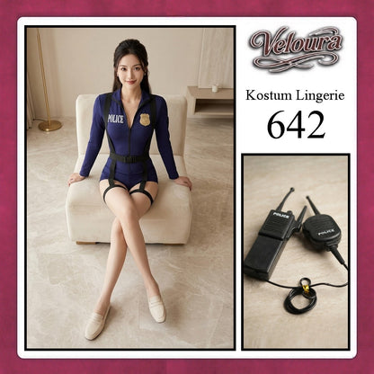 Pekalongan Veloura Sexy Lingerie Pakaian Cosplay Kostum Tema - 642