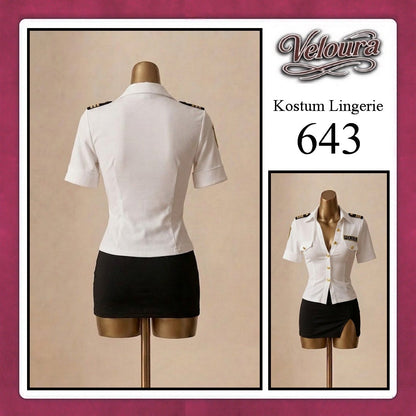 Pekalongan Veloura Sexy Lingerie Pakaian Cosplay Kostum Tema - 643