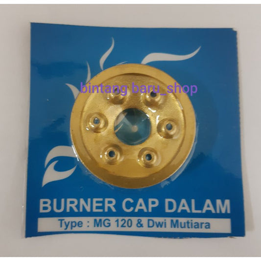 Pekanbaru Burner Cap Dalam Kgb 120Mg/ Api Lilin/ Api Tengah/ Kuningan Kompor Gas Hock Dan Dwi Mutiara