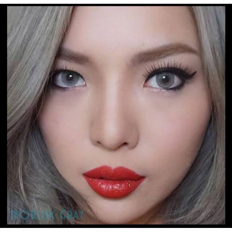 Pekanbaru Softlens Newbluk 15Mm ( Normal Minus) + Free Case
