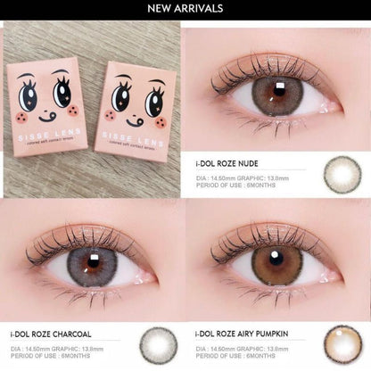Pekanbaru Sisselens / Sweet Tutty Fruity I-Dol Roze Normal & Minus ( -0.50 S.D 8.00) Softlens I Doll