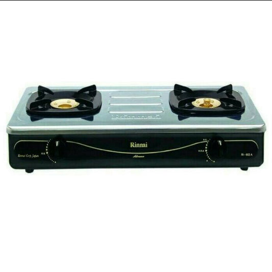 Pekanbaru Rinnai Ri-602A Stainless Steel Kompor Gas / Rinnai Ri 602 A