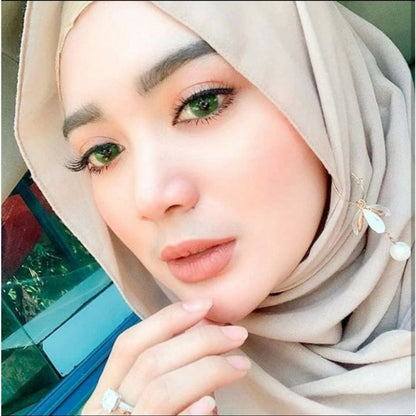 Pekanbaru Softlens Newbluk 15Mm ( Normal Minus) + Free Case