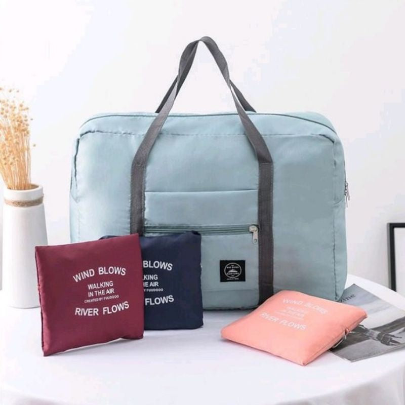 Pekanbaru Tas Travel Lipat Jumbo Foldable Travel Bag Tas Hand Carry Jinjing