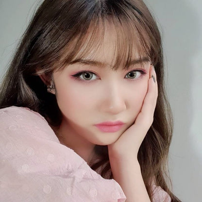 Pekanbaru Softlens Sisse Lens Scandi Gray/Hazel/Olive Normal Hingga Minus 14.5Mm Softlens Tanpa Ring