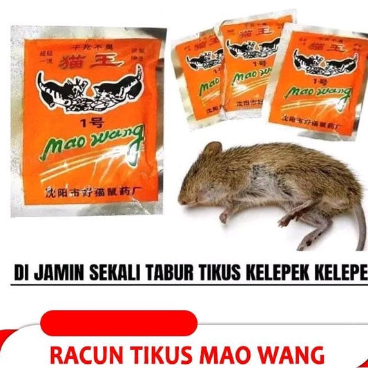 Pekanbaru Racun Tikus Mati Kering Dan Gak Bau - Mao Wang Paling Ampuh