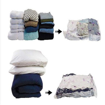 Pekanbaru Vacum Plastik / Vacum Plastic Bag Travel / Vakum Baju Pakaian