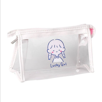 Pekanbaru Pouch Dompet Mika Make Up Kawai Pouch Resleting Tempat Alat Tulis Pouch