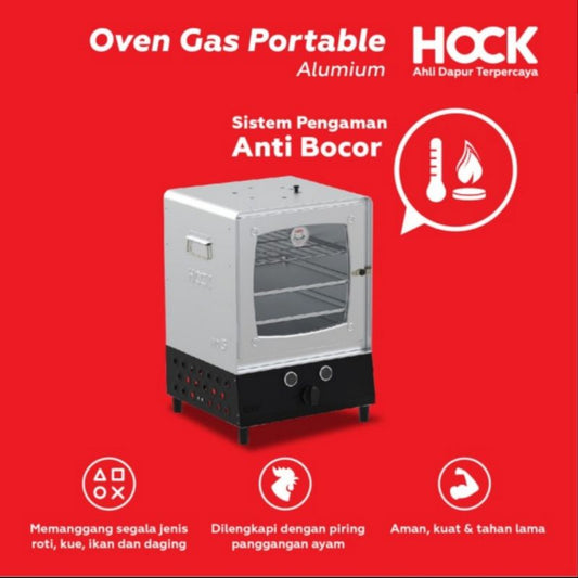 Pekanbaru Oven Gas Portable Hock Aluminium Ho Ga103