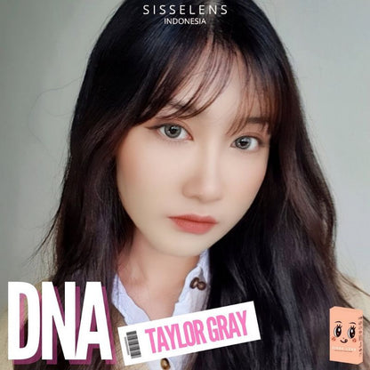 Pekanbaru Sisse Lens Dna Taylor Gray Normal S/D -5.00