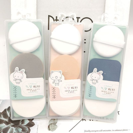 Pekanbaru (Isi 3)Sponge Bedak Cushion Mika 3In1