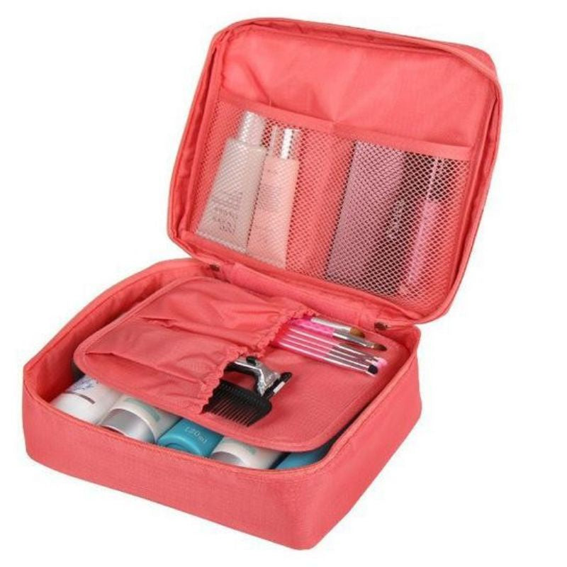 Pekanbaru Tas Kosmetik Travel Berkapasitas Besar Versi Korea Toilet Tas Traveling Kosmetik
