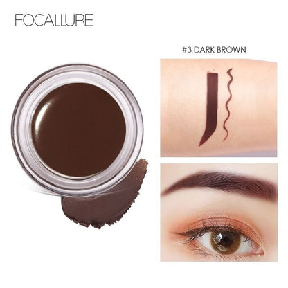 Pekanbaru Focallure Eyebrow Gel Focallure Cream Gel Waterproof Pensil Alis Krim