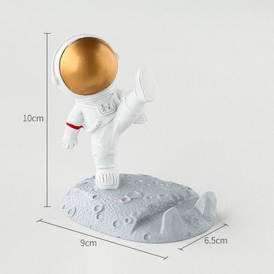 Phone Holder Penyangga Penahan Handphone Tab Astronot Lucu Stand HP Bentuk Lucu Unik Luar Angkasa Dekorasi Kamar Cute Stationary Kit Berkualitas